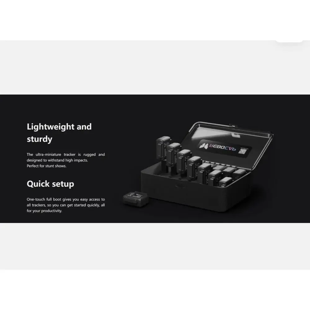 Rebocap 15-Point Full Body Tracking FBT VRCHAT VR Motion Compatible with SteamVR